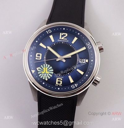 Swiss Copy Jaeger-LeCoultre Polaris Date Q9068681 Watch Blue Dial watches