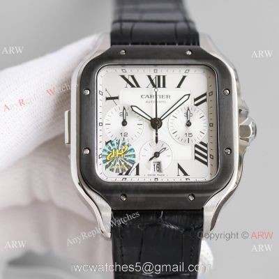 JH Swiss Grade Cartier Santos de Cartier Chronograph WSSA0017 Watch watches