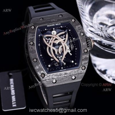 Knockoff Richard Mille Tourbillon RM019 Natalie Portman Automatic Watch For Men watches