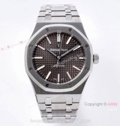 New! ZF Factory V2 Version Audemars Piguet Royal Oak 15400 Replica Watch Gray Face watches
