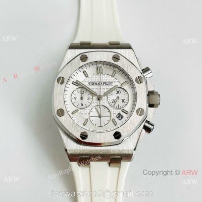 Knockoff Audemars Piguet Lady-Royal Oak Offshore Watch White Dial watches
