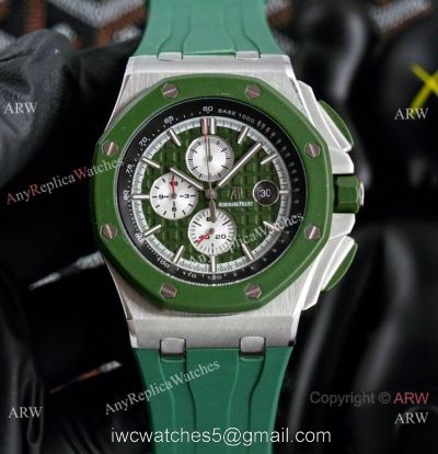 New Copy Audemars Piguet Royal Oak Offshore Chronograph Watches Green Version watches
