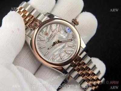 2021 New Copy Rolex Datejust 36 Silver Palm dial Domed Bezel Jubilee Watch watches