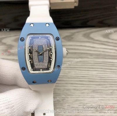 Swiss Replica Richard Mille RM007 Blue Case Watch 31mm watches