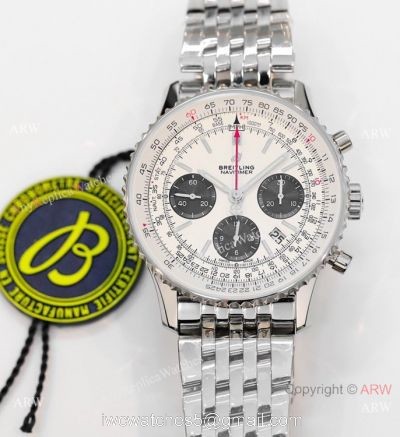 GF V2 Replica Breitling Navitimer B01 Chronograph Watch Panda Dial Best 1:1 Watches watches