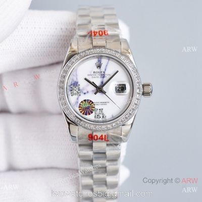 2021 New Rolex Datejust President Marble Dial 28 Lady Watch Swiss Quality watches