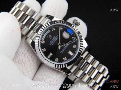Best Replica Rolex Day-date 36 Black Dial President Watches watches
