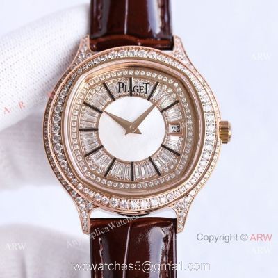 TW Factory Piaget Black-Tie Rose Gold Diamond Watch 41mm watches