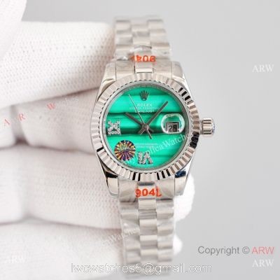 2021 Copy Rolex Datejust President Malachite Dial 28mm Watch Swiss Quality watches