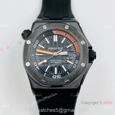 Best Replica Audemars Piguet Royal Oak Offshore Diver Watches Black Steel watches