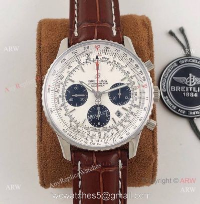 Swiss Grade Copy Breitling Navitimer B01 7750 Chronograph Watch Blue Subdials watches
