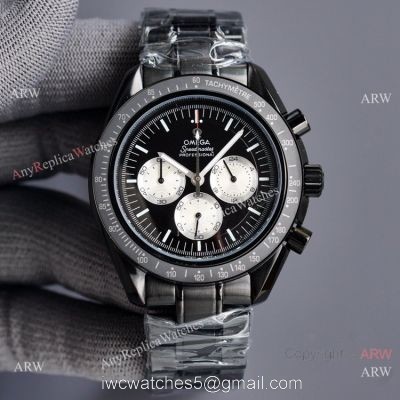 New Copy Omega Speedmaster Watch VK Chronograph Black Dial watches