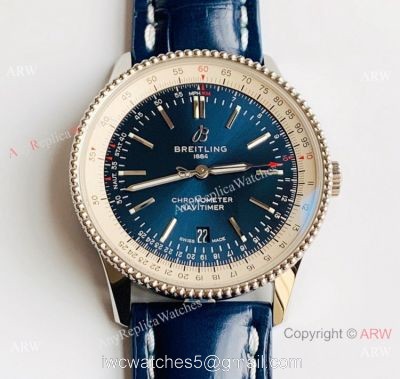 V7 Factory Swiss Breitling Navitimer 1 Automatic Blue Dial Watch SW200 Movement watches