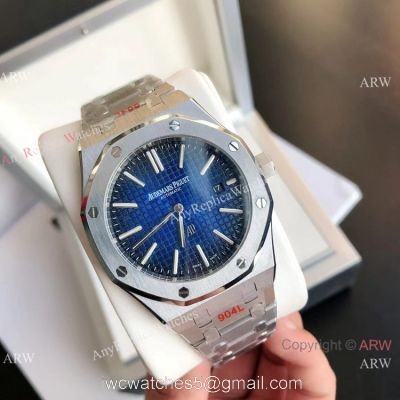 2021 NEW! Clone Audemars Piguet Royal Oak Jumbo Watch Blue Gradient Dial watches