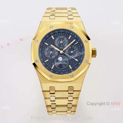 2021 BF Factory Audemars Perpetual Calendar Royal Oak Cal.5134 Watch Yellow Gold 41mm watches