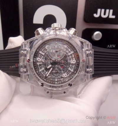 Hublot Sapphire Big Bang Chronograph Replica Watch 45mm watches