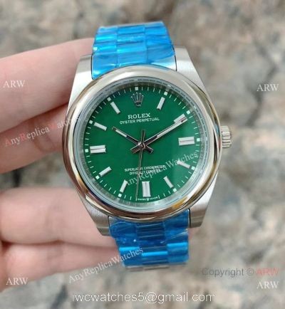2020 New Rolex Oyster Perpetual 41mm Watch Stainless Steel President Band Green Dial watches