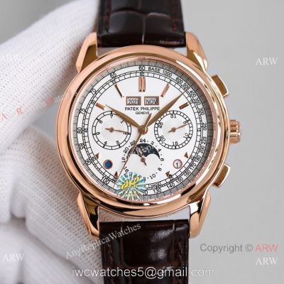2021! Swiss Copy Patek Philippe 5270R Grand Complication JH V2 Version Rose Gold Watch watches