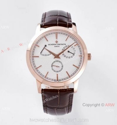 New 2021! AI Factory Vacheron Constantin Geneve Traditionnelle Copy Watch Rose Gold Case watches
