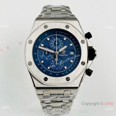 Best Quality Audemars Piguet Royal Oak Offshore Watch Stainless steel Blue Dial watches