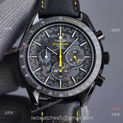 New Replica Omega Speedmaster Moonwatch All Black Chronograph Watch watches