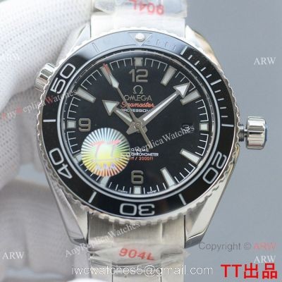 Swiss Quality Omega Seamaster Planet Ocean Watch Citizen 8215 Black Ceramic Bezel watches