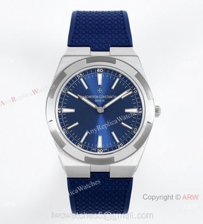 Grade 1A Copy Vacheron Constantin Overseas Ultra-thin 8F Swiss 9015 Bucherer Blue Watch 40mm watches