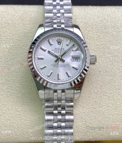 Swiss Copy Rolex Lady-Datejust Stainless steel Jubilee Watch 28mm for Women watches
