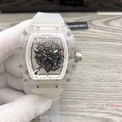 Richard Mille RM055 Bubba Watson Wrist Richard Mille Transparent Watch Citizen Movement watches