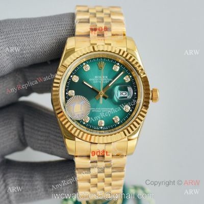 Swiss Quality Rolex Datejust II Citizen 8215 Watch Olive Green Dial Jubilee Strap watches