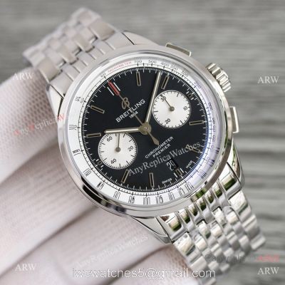 Swiss Replica Breitling Premier BLS A7750 Chrono 42mm Watch White Sub-dials watches
