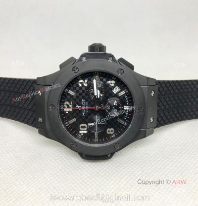 Best Copy Hublot Big Bang Chronograph Watch Red Markers Black Case watches