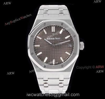15500 AP Royal Oak ZF Factory Clone Watch With Grey Dial For Men watches