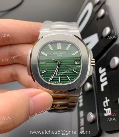 New Patek Philippe Nautilus 5711 Olive Green Dial Watch 3K Factory watches