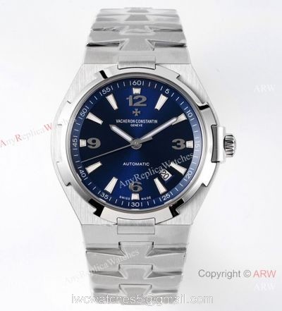 8 Factory Clone Vacheron Constantin Overseas 47040 Watch Stainless Steel Bucherer Blue 42mm watches
