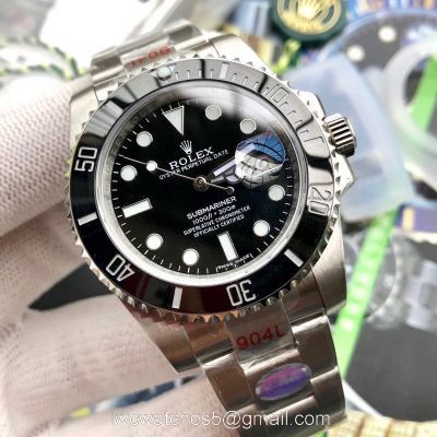 Rolex Submariner Black Dial 40MM Supper Luminous 8215 Watch watches