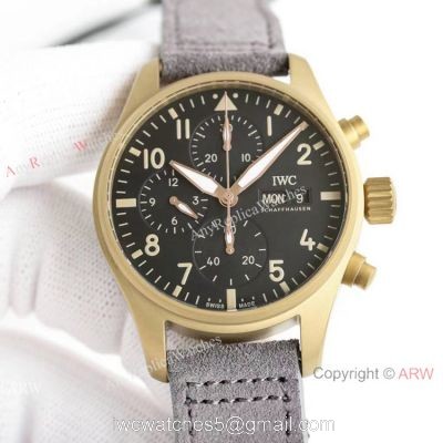 ZF Swiss IWC Pilots Chronograph 10 Years of MR PORTERo Edition IW387907 watch 2022 New watches