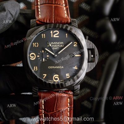 Panerai Luminor GMT All Black Replica Watch 44mm watches