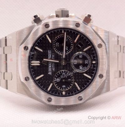 Swiss 7750 Audemars Piguet Royal Oak Replica Watch Black Dial watches