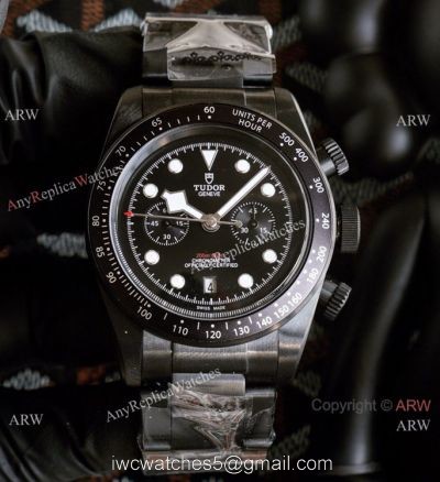 Solid Black Tudor Heritage Black Bay Replica Watches 42mm Automatic watches