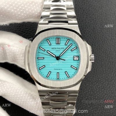 3K Factory Super Clone Patek Philippe Nautilus Baby-Blue 5711 limited edition Watch 2022 New! watches