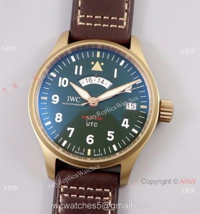 ZF Replica IWC Pilots Watch UTC Spitfire Edition MJ271 IW327101 watches