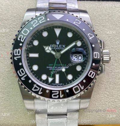 (JVS) Rolex GMT Master II 116710ln Watch JVS Factory 3186 Movement 904l Stainless Steel watches