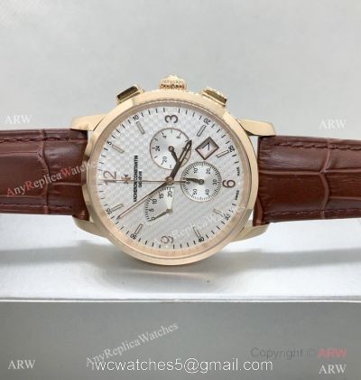 Best Vacheron Constantin Geneve Chronograph Watch Rose Gold watches