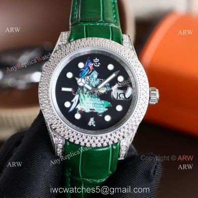 2022 New Updated Rolex Submariner Diamond Bezel Black Face Citizen 8215 Watch watches