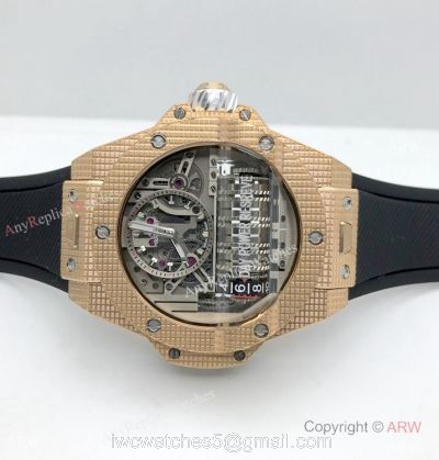 Copy Hublot Big Bang MP-11 Watch Automatic New Rose Gold Case watches