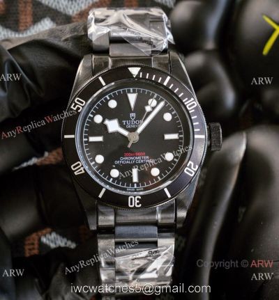 Vintage Tudor Heritage Replica Watch Solid Black Automatic 42mm watches