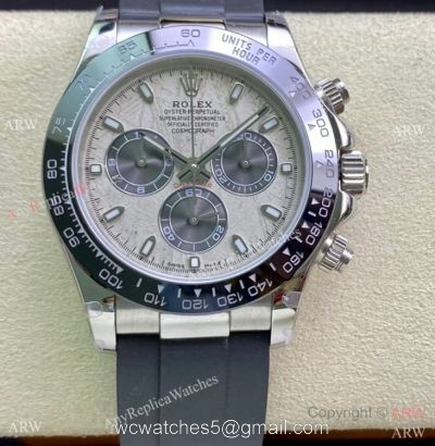 AAA Replica Rolex Daytona Meteorite TWF 7750 Chronograph Watch watches