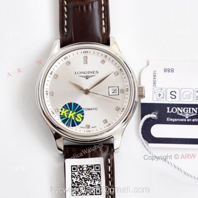 Swiss Grade Longines Master Collection Citizen 8215 Automatic Watch White Face Replica watches