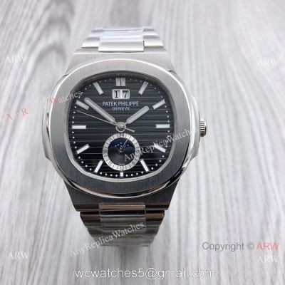 Patek Philippe Annual calendar Nautilus 8215 Black Dial Watches 42mm watches